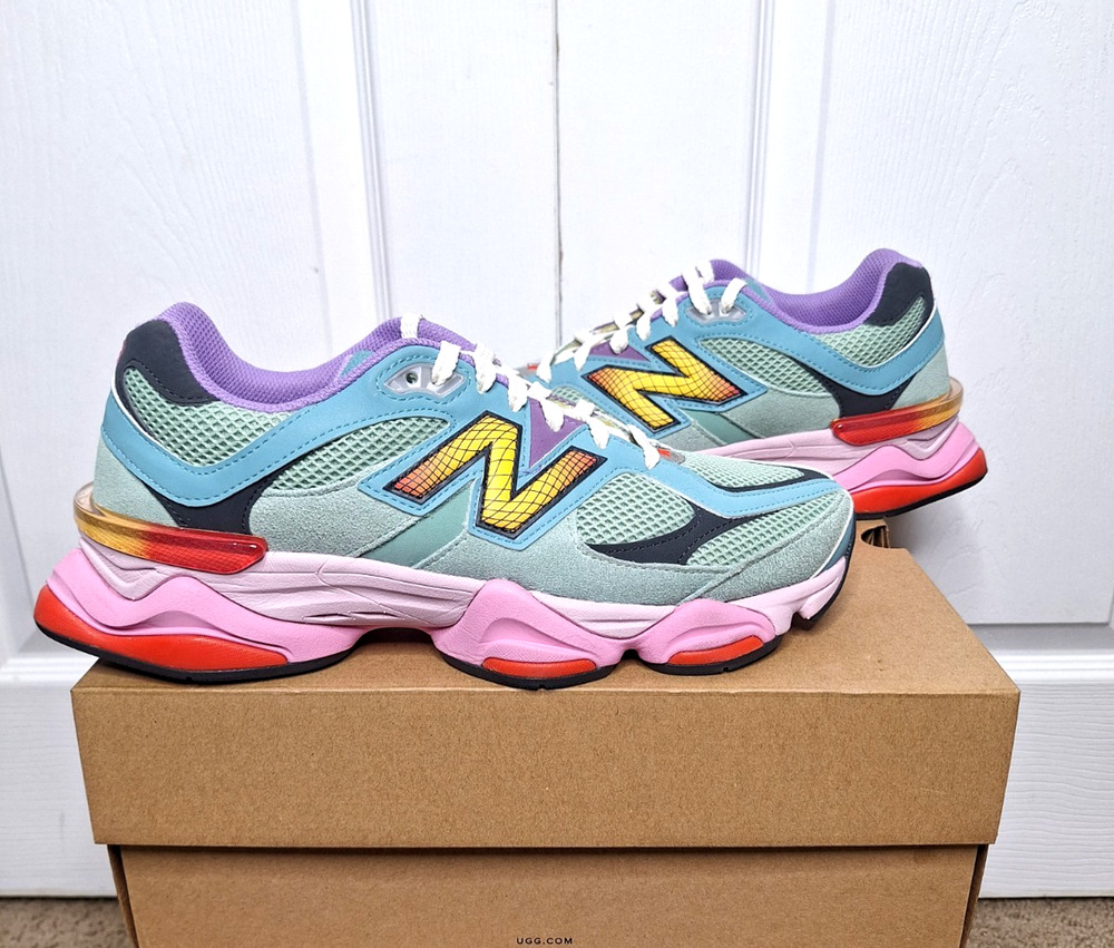 New Balance 9060 Warped Multi Color U9060WRB size 10.5